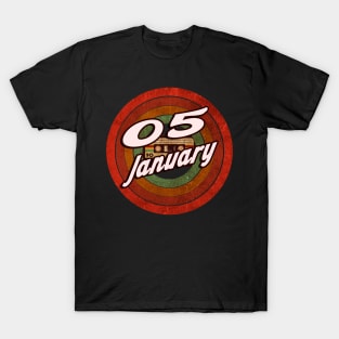 5 January T-Shirt